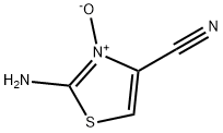 4-Thiazolecarbonitrile, 2-amino-, 3-oxide (9CI) Struktur