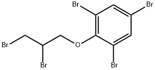 1,3,5-tribromo-2-(2,3-dibromopropoxy)benzene Struktur