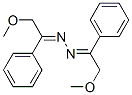 2-Methoxy-1-phenylethanone (2-methoxy-1-phenylethylidene)hydrazone Struktur