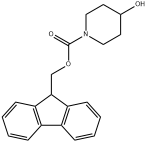 N-FMOC-4-PIPERIDINOL Structure