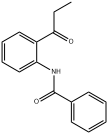 Benzamide, N-[2-(1-oxopropyl)phenyl]- (9CI) Struktur