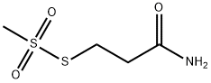 [2-(Aminocarbonyl)ethyl] Methanethiosulfonate Struktur