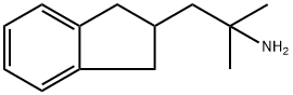 1H-Indene-2-ethanaMine, 2,3-dihydro-.alpha.,.alpha.-diMethyl- Struktur