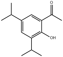 1-(2-HYDROXY-3,5-DIISOPROPYLPHENYL)ETHANONE Struktur