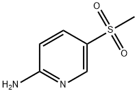 2-AMino-5-(Methylsulfonyl)pyridine Struktur