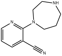 2-(1,4-DIAZEPAN-1-YL)NICOTINONITRILE Struktur