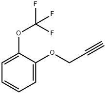 1-(Prop-2-ynyloxy)-2-(trifluoromethoxy)benzene
 Struktur