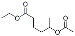 5-(Acetyloxy)hexanoic acid ethyl ester Struktur