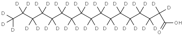 HEPTADECANOIC-D33 ACID Struktur