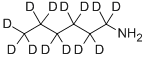 N-HEXYL-D13-AMINE Struktur