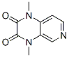 Pyrido[3,4-b]pyrazine-2,3-dione, 1,4-dihydro-1,4-dimethyl- (9CI) Struktur