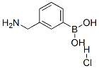 3-Aminomethylphenylboronic acid hydrochloride Struktur