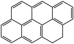 4,5-Dihydrodibenzo[def,mno]chrysene Struktur