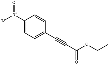 (4-NITRO-PHENYL)-PROPYNOIC ACID ETHYL ESTER Struktur