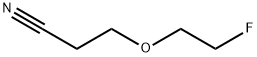 3-(2-Fluoroethoxy)propionitrile Struktur