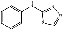 N-PHENYL-1,3,4-THIADIAZOL-2-AMINE Struktur