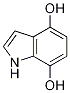 1H-Indole-4,7-diol Struktur