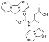 FMOC-L-BETA-HOMOTRYPTOPHAN Struktur