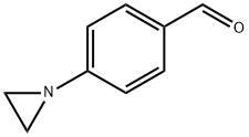 Benzaldehyde, 4-(1-aziridinyl)- (9CI) Struktur