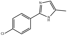 2-(4-CHLOROPHENYL)-4-METHYL-3H-IMIDAZOLE Struktur