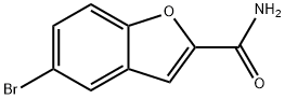 5-broMobenzofuran-2-carboxaMide Struktur