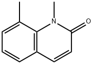 1,8-DiMethyl-2(1H)-quinolinone Struktur