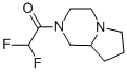 Pyrrolo[1,2-a]pyrazine, 2-(difluoroacetyl)octahydro- (9CI) Struktur