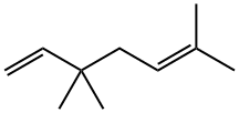 3,3,6-Trimethyl-1,5-heptadiene Struktur