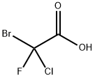 BROMOCHLOROFLUOROACETIC ACID Struktur