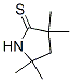 3,3,5,5-Tetramethyl-2-pyrrolidinethione Struktur