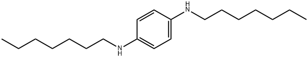 N,N'-DIHEPTYL-P-PHENYLENEDIAMINE Struktur