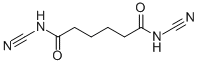 N,N'-dicyanoadipamide Struktur