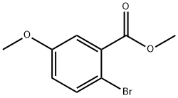 METHYL 2-BROMO-5-METHOXYBENZOATE Struktur