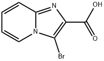 3-BROMOIMIDAZO[1,2-A]PYRIDINE-2-CARBOXYLIC ACID Struktur