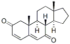 3,5-Androstadiene-2,7-dione Struktur