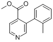 3-(2-Methylphenyl)-4-pyridinecarboxylicacidmethylester Struktur