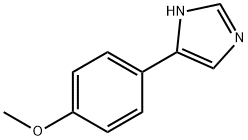 4-(1H-IMIDAZOL-4-YL)PHENYL METHYL ETHER Struktur