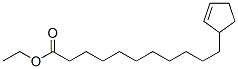 ethyl 11-cyclopent-2-enylundecanoate  Struktur