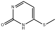 2(1H)-Pyrimidinone, 4-(methylthio)- (9CI) Struktur