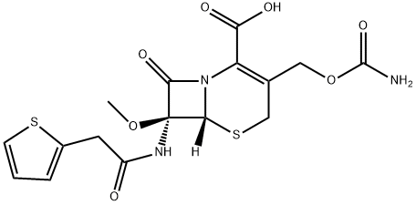 セフォキシチン 化學(xué)構(gòu)造式