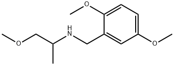 [(2,5-dimethoxyphenyl)methyl](1-methoxypropan-2-yl)amine Struktur