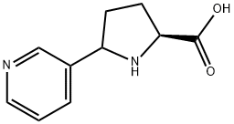 Nornicotine-2-carboxylic Acid Struktur