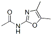 N-(4,5-Dimethyl-2-oxazolyl)acetamide Struktur