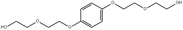 1,4-BIS[2-(2-HYDROXYETHOXY)ETHOXY] BENZENE Struktur