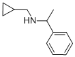 (cyclopropylmethyl)(1-phenylethyl)amine Struktur