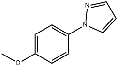 1-(4-METHOXY-PHENYL)-1H-PYRAZOLE Struktur