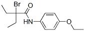 2-bromo-4'-ethoxy-2-ethylbutyranilide Struktur