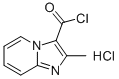 2-METHYLIMIDAZO[1,2-A]PYRIDINE-3-CARBONYL CHLORIDE HYDROCHLORIDE Struktur