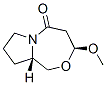 1H,5H-Pyrrolo[2,1-c][1,4]oxazepin-5-one,hexahydro-3-methoxy-,(3S,9aS)-(9CI) Struktur