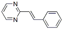 Pyrimidine, 2-[(1E)-2-phenylethenyl]- (9CI) Struktur